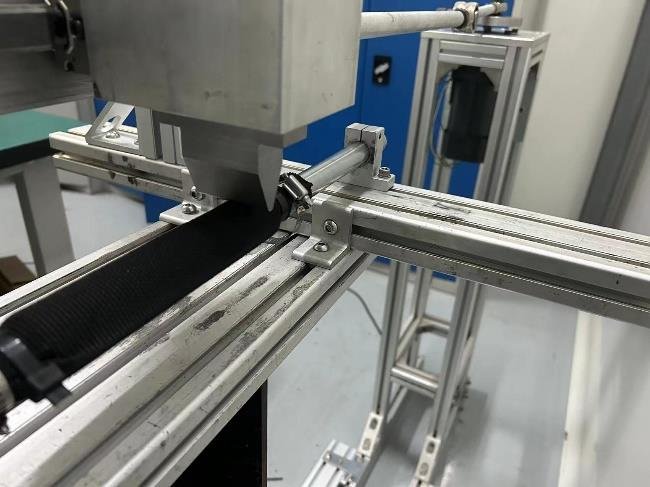 Hantai Nylon Sleeve Sample During ISO 6945 Abrasion Test